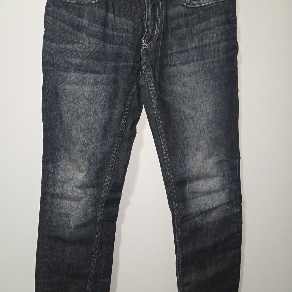 Buffalo David Bitton Men's Dark Blue Slim Jeans
